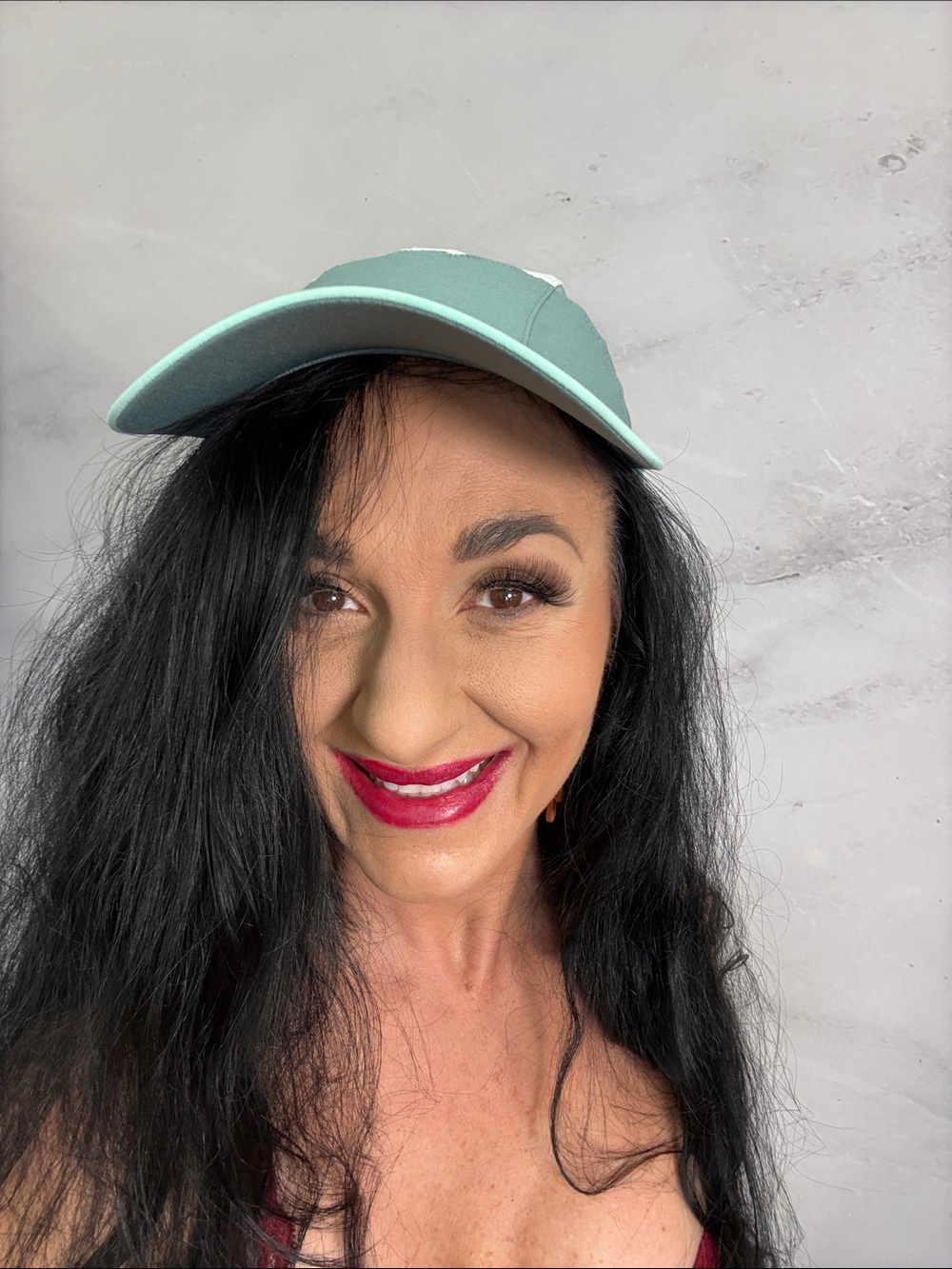 lululemon athletica Light Teal Visor Hat